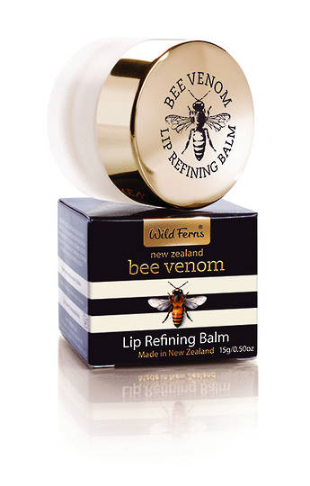Bee Venom Lip Refining Balm with active Manuka Honey
